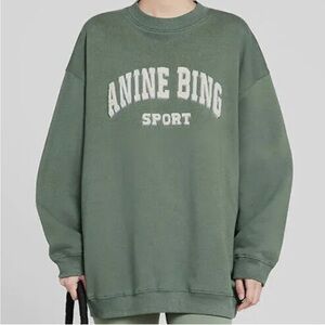 Anine Bing Sport Crewneck Sweatshirt Large